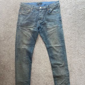 Purple Brand Denim Painted Jeans Size 38